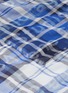 Detail View - Click To Enlarge - ACNE STUDIOS - Logo slogan print check plaid scarf