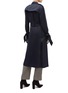 Back View - Click To Enlarge - EQUIPMENT - 'Medina' belted trench coat