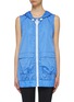 Main View - Click To Enlarge - NO KA’OI - 'Hoailona' hooded zip vest