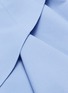 Detail View - Click To Enlarge - OSCAR DE LA RENTA - Asymmetric drape curve hem dress