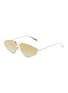Main View - Click To Enlarge - DIOR - 'Dior Stellaire 5' mirror metal narrow aviator sunglasses