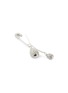 Detail View - Click To Enlarge - AMBUSH - Swarovski crystal drop safety pin single earring