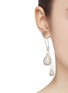 Figure View - Click To Enlarge - AMBUSH - Swarovski crystal drop safety pin single earring