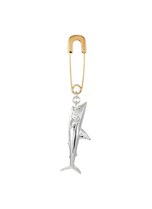 Main View - Click To Enlarge - AMBUSH - 'Shark' drop safety pin single earring