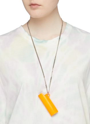 Figure View - Click To Enlarge - AMBUSH - 'Lighter Case' pendant chain necklace