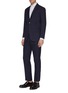 Front View - Click To Enlarge - RING JACKET - Wool suit