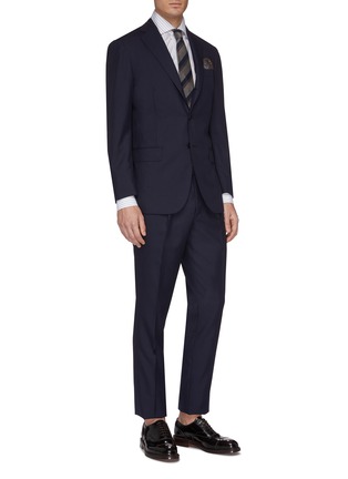 Figure View - Click To Enlarge - RING JACKET - Wool suit