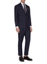 Figure View - Click To Enlarge - RING JACKET - Wool suit