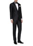 Figure View - Click To Enlarge - TOMORROWLAND - Wool tuxedo pants