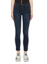 Main View - Click To Enlarge - FRAME - 'Le High Skinny' raw split cuff jeans