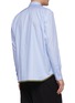 Back View - Click To Enlarge - COMME DES GARÇONS HOMME - Contrast chest pocket panel stripe shirt