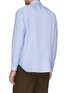 Back View - Click To Enlarge - COMME DES GARÇONS HOMME - Chest pocket grosgrain stripe Oxford shirt