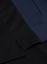  - MIHARAYASUHIRO - Slogan print hoodie panel convertible long sleeve T-shirt