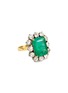 Main View - Click To Enlarge - AISHWARYA - Diamond emerald gold alloy ring
