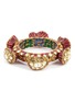 Main View - Click To Enlarge - AISHWARYA - Diamond ruby aquamarine sapphire gold alloy bangle