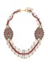 Main View - Click To Enlarge - AISHWARYA - Diamond spinel pearl multi strand necklace