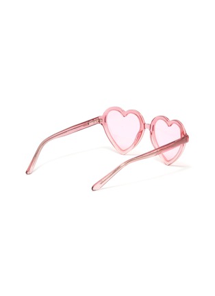 Figure View - Click To Enlarge - SONS + DAUGHTERS - 'Lola' acetate heart frame kids sunglasses