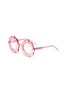 Main View - Click To Enlarge - SONS + DAUGHTERS - 'Pixie' acetate flower frame kids sunglasses