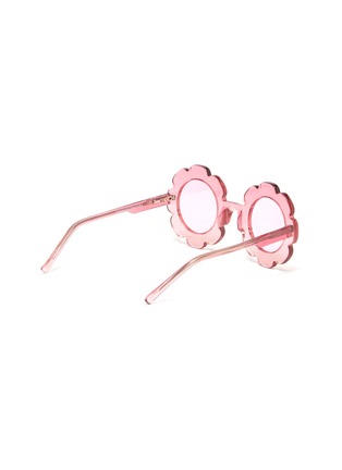 Figure View - Click To Enlarge - SONS + DAUGHTERS - 'Pixie' acetate flower frame kids sunglasses