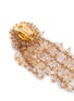 Detail View - Click To Enlarge - OSCAR DE LA RENTA - Bead cluster fringe drop clip earrings