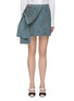 Main View - Click To Enlarge - MIU MIU - Oversized bow appliqué denim skirt