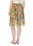 Back View - Click To Enlarge - JONATHAN LIANG - Floral embroidered tulle skirt