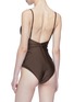 Back View - Click To Enlarge - ZIMMERMANN - 'Corsage' bow front cutout one-piece swimsuit