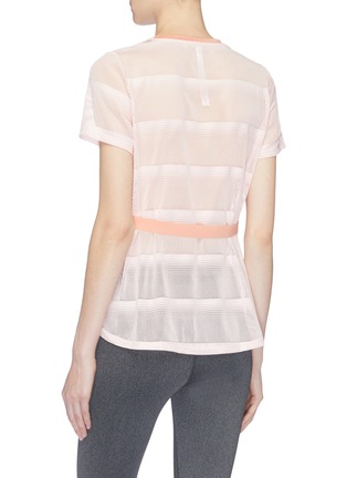 Back View - Click To Enlarge - PARTICLE FEVER - Back strap mesh panel top