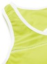 Detail View - Click To Enlarge - PARTICLE FEVER - Mesh panel cutout back sports bra