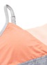 Detail View - Click To Enlarge - PARTICLE FEVER - Mesh panel colourblock sports bra