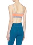 Back View - Click To Enlarge - PARTICLE FEVER - Mesh panel colourblock sports bra