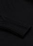  - CHRIS RAN LIN - Strap cutout sleeve Merino wool turtleneck sweater