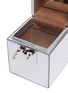 Detail View - Click To Enlarge - OSCAR DE LA RENTA - 'Alibi' mini metallic leather box bag