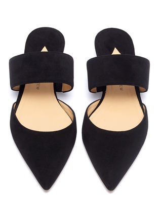 Detail View - Click To Enlarge - PAUL ANDREW - 'Right Away' cutout suede mules