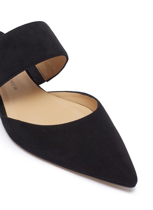 Detail View - Click To Enlarge - PAUL ANDREW - 'Right Away' cutout suede mules