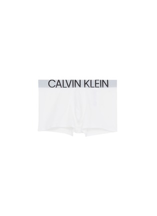 Main View - Click To Enlarge - CALVIN KLEIN UNDERWEAR - 'CK ID Statement' logo waistband trunks
