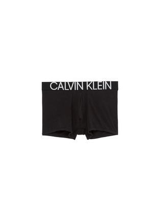 Main View - Click To Enlarge - CALVIN KLEIN UNDERWEAR - 'CK ID Statement' logo waistband trunks