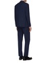 Back View - Click To Enlarge - LARDINI - Wool houndstooth suit