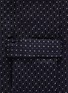 Detail View - Click To Enlarge - LARDINI - Micro polka dot embroidered silk tie