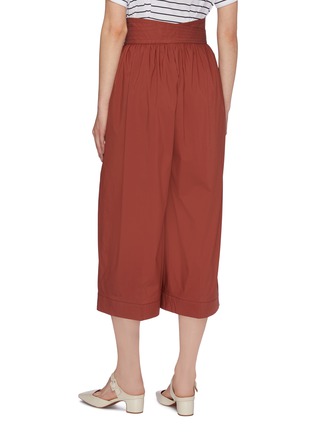 Back View - Click To Enlarge - SHORT SENTENCE - D-ring buckled culottes