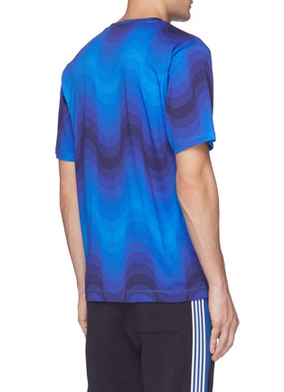 Back View - Click To Enlarge - DRIES VAN NOTEN - x Verner Panton 'Hob' wave print T-shirt