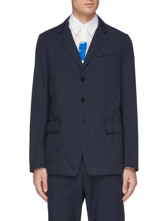 Main View - Click To Enlarge - DRIES VAN NOTEN - 'Bilbao' single breasted soft blazer