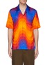 Main View - Click To Enlarge - DRIES VAN NOTEN - x Verner Panton 'Carlton' wave print short sleeve shirt