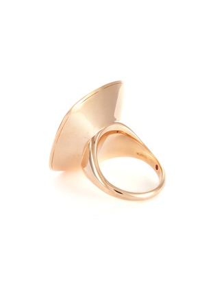 Figure View - Click To Enlarge - ROBERTO COIN - 'Carnaby Street' black jade 18k rose gold ring