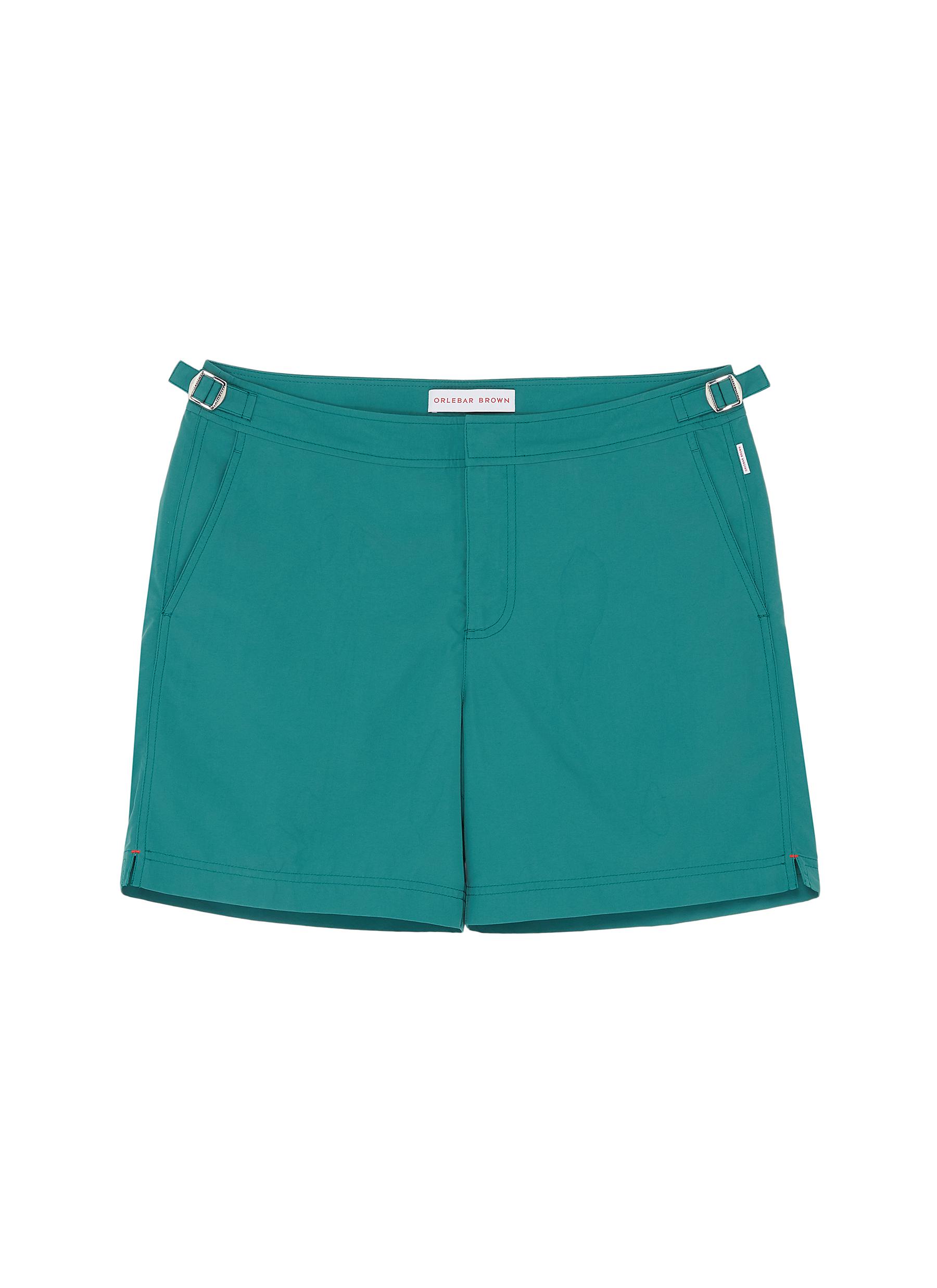 Click to view more detailed imagery on our partner's website Orlebar Brown 'Bulldog' Swim Shorts In Teal Green