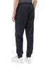 Back View - Click To Enlarge - 3.1 PHILLIP LIM - Stripe outseam drop crotch virgin wool jogging pants