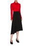 Figure View - Click To Enlarge - CRUSH COLLECTION - Button cuff cashmere turtleneck sweater