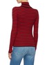 Back View - Click To Enlarge - CRUSH COLLECTION - Stripe cashmere rib knit turtleneck sweater