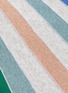 Detail View - Click To Enlarge - CRUSH COLLECTION - Colourblock metallic stripe knit skirt