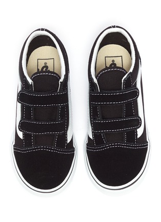 Figure View - Click To Enlarge - VANS - 'Old Skool V' canvas toddler sneakers